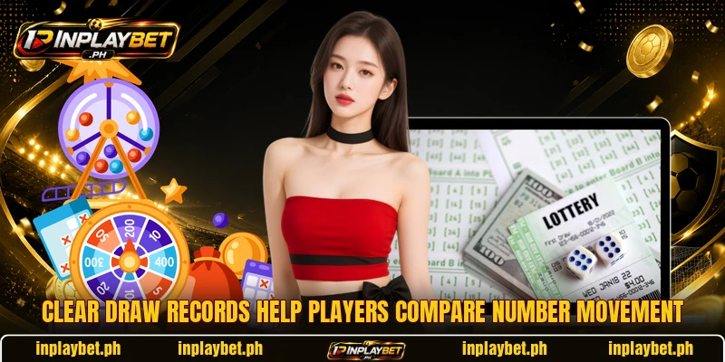 Clear draw records help players compare number movement