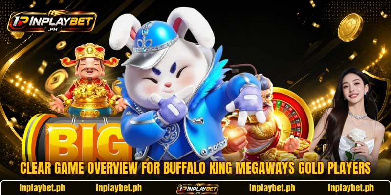 Clear game overview for Buffalo King Megaways Gold players Clear game overview for Buffalo King Megaways Gold players
