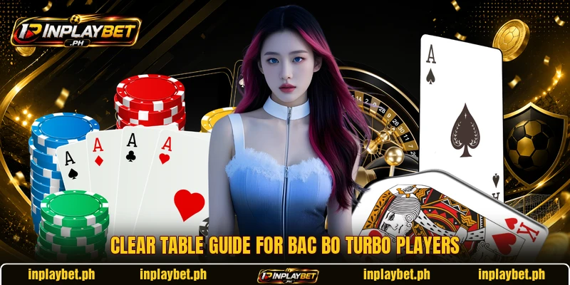 Clear table guide for Bac Bo Turbo players Clear table guide for Bac Bo Turbo players