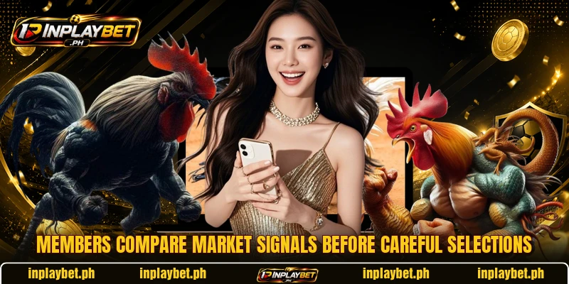 Members compare market signals before careful selections Members compare market signals before careful selections