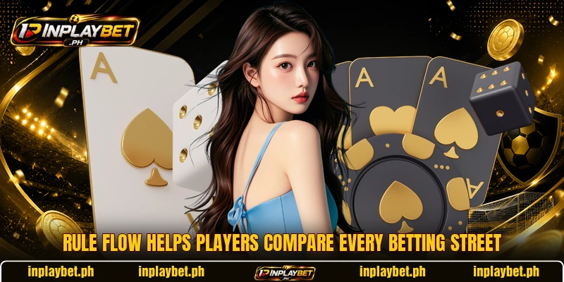 Rule flow helps players compare every betting street Rule flow helps players compare every betting street