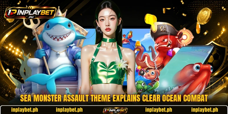 Sea Monster Assault theme explains clear ocean combat